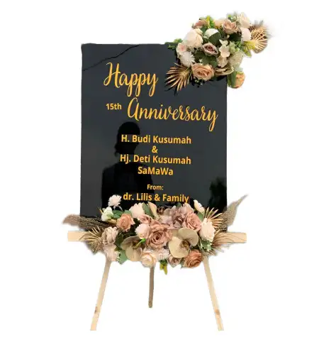 Papan Bunga Akrilik Nengahan