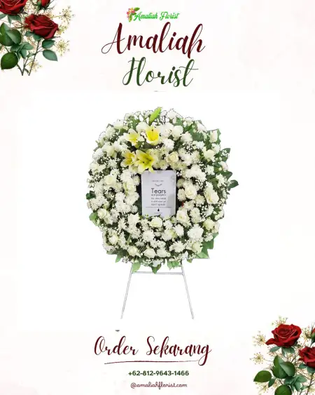 Krans Bunga Duka Nengahan